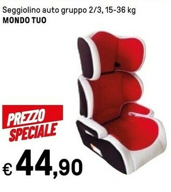 Iper La Grande Mondo Tuo Seggiolino Auto offerta