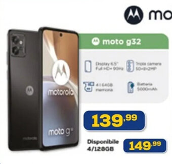 Euronics motorola moto g32 offerta