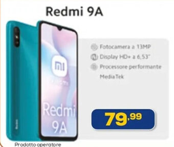 Euronics Redmi 9A offerta