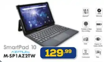 Euronics mediacom SmartPad 10 M-SP1AZ2TW offerta
