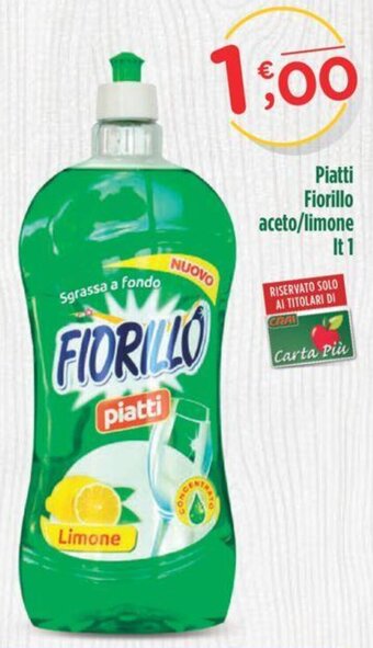 Crai Piatti Fiorillo aceto/limone It 1 offerta