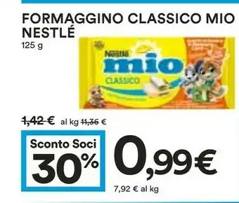 Coop Nestlè Nestlé - Formaggino Mio Classico 125 G(ml) offerta