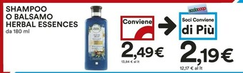 Coop Herbal essences Shampoo offerta