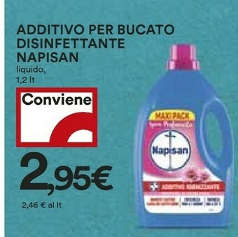 Coop Napisan Additivo Per Bucato Disinfettante Liquido offerta