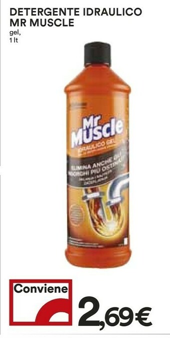 Coop Mr muscle Detergente Idraulico offerta