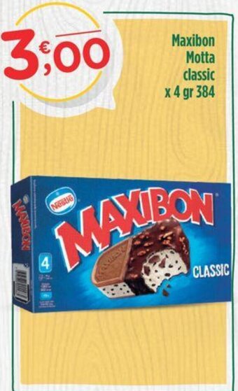 Crai Maxibon Motta classic x 4 gr 384 offerta