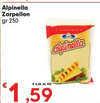 Despar Zarpellon Formaggio offerta