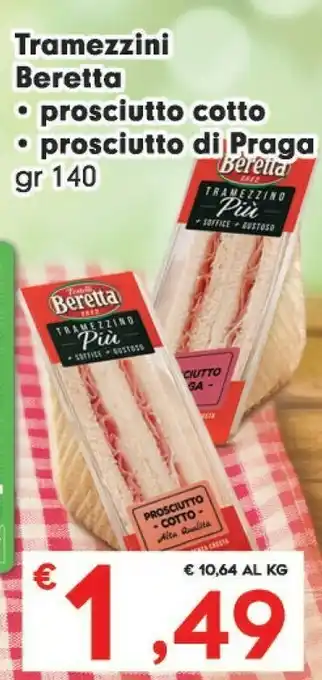 Despar Beretta Prosciutto cotto offerta