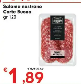 Despar Corte buona Salame offerta