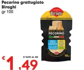 Despar Biraghi Pecorino offerta