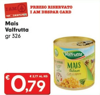 Despar Valfrutta Mais offerta
