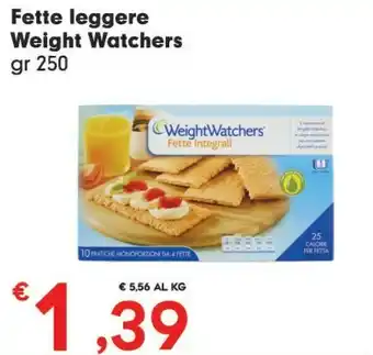 Despar Weight watchers Latte parzialmente scremato offerta
