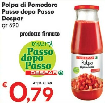 Despar Pomodori pelati offerta