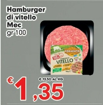 Eurospar Hamburger offerta