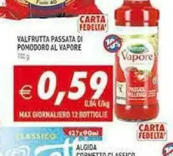 Valfrutta Passata Di Pomodoro Bio 700 G(ml)