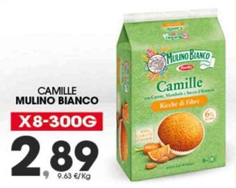 Interspar CAMILLE MULINO BIANCO X8-300G offerta