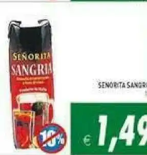 Supermercati Agorà Senorita Vino offerta