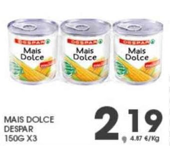 MAIS DOLCE DESPAR 150G X3