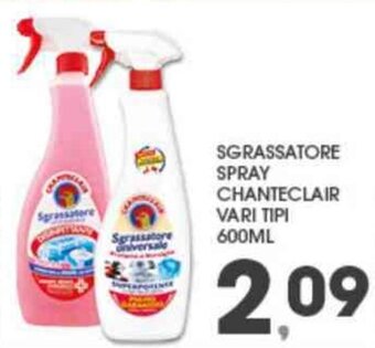 Interspar SGRASSATORE SPRAY CHANTECLAIR VARI TIPI 600ML offerta