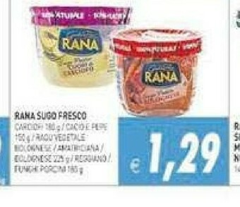 Supermercati Agorà Rana Pesto offerta