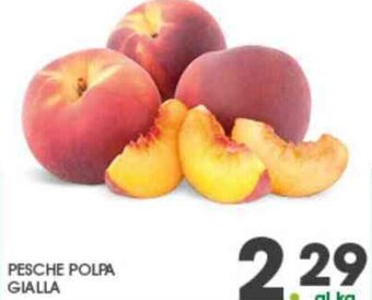 Interspar PESCHE POLPA GIALLA offerta