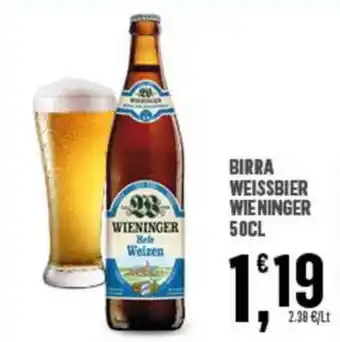 BIRRA WEISSBIER WIE NINGER 50CL