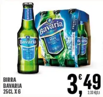 Interspar BIRRA BAVARIA 25 CL X 6 offerta