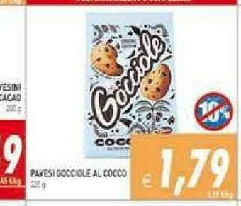 Supermercati Agorà Pavesi Gocciole offerta