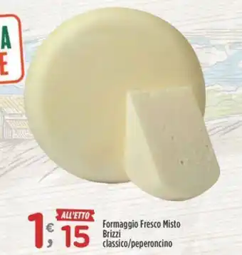 Crai Formaggio Fresco Misto Brizzi classico/peperoncino offerta