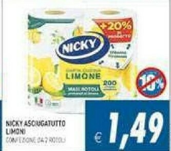Supermercati Agorà Rotoli di carta offerta
