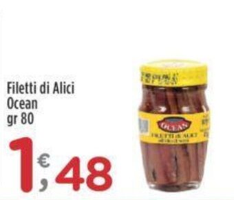 Crai Filetti di Alici Ocean gr 80 offerta