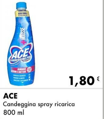 Iper Tosano ACE Candeggina spray ricarica 800 ml offerta