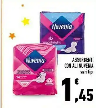 Conad Superstore Nuvenia Assorbenti Con Ali offerta