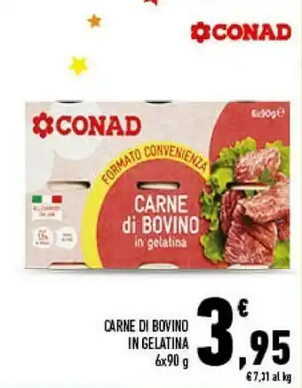 Conad City Conad Carne Di Bovino In Gelatina offerta