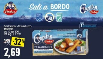 Emi Supermercati Findus Bastoncini offerta