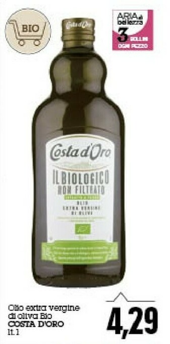 Emi Supermercati Costa Olio extravergine di oliva offerta