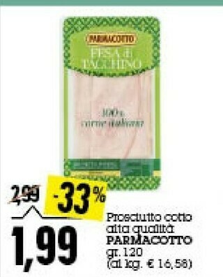 Emi Supermercati Prosciutto cotto offerta