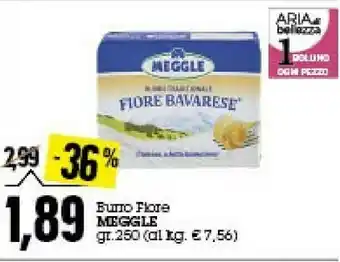 Emi Supermercati Meggle Burro offerta