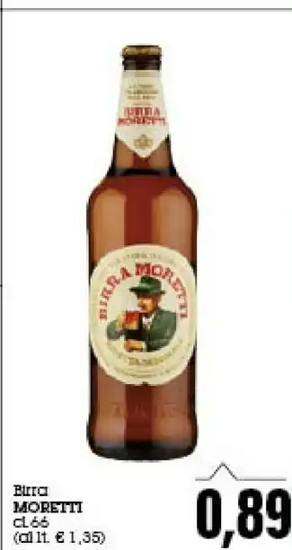Emi Supermercati Moretti Birra offerta