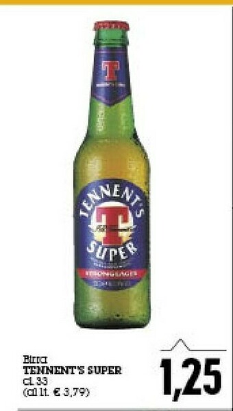 Emi Supermercati Tennent's Birra offerta