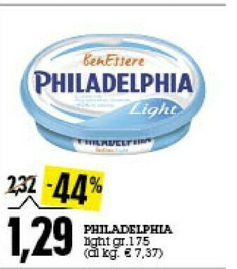 Emi Supermercati Philadelphia Formaggio spalmabile offerta