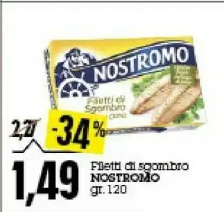 Nostromo Filetti di sgombro