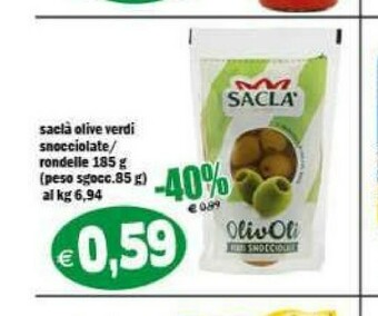 Gros Saclà Olive offerta