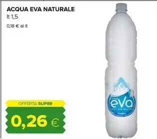 Tigre Eva acqua naturale offerta
