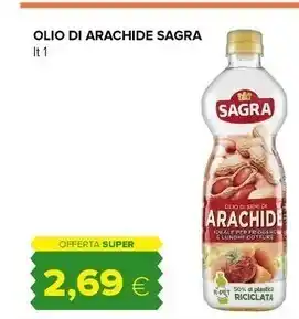 Tigre Sagra olio di arachide offerta