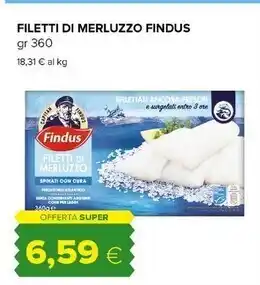 Tigre Findus filetti di merluzzo offerta