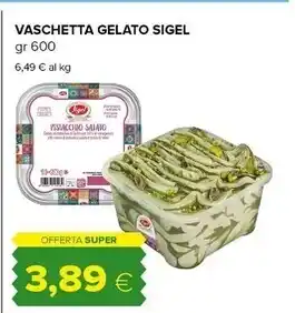 Tigre Sigel vaschetta gelato offerta