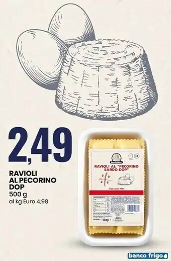 Eurospin Sardelizie ravioli al pecorino dop offerta