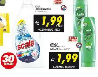 Gros Scala Liquido Lavatrice offerta