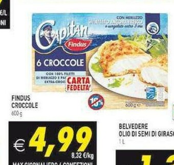 Gros Findus Croccole offerta